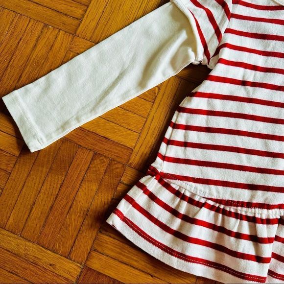 NWT Gymboree striped red and white top - Picture 3 of 3